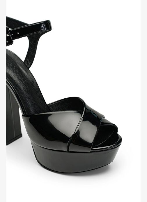 Carla Rugan 14 Cm Platform Topuklu Ayakkabı - Görsel 4