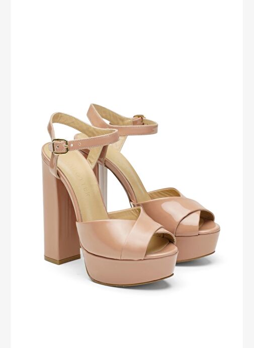 Carla Rugan 14 Cm Platform Topuklu Ayakkabı - Görsel 3