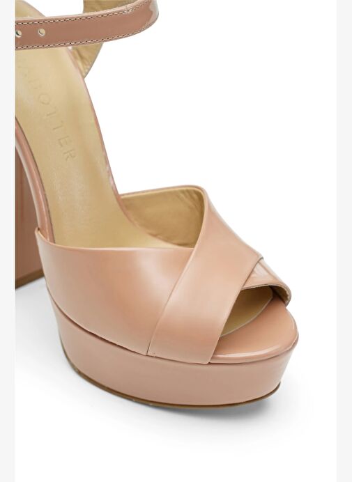 Carla Rugan 14 Cm Platform Topuklu Ayakkabı - Görsel 4