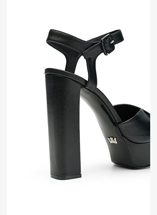 Carla Deri 14 Cm Platform Topuklu Ayakkabı - Görsel 5