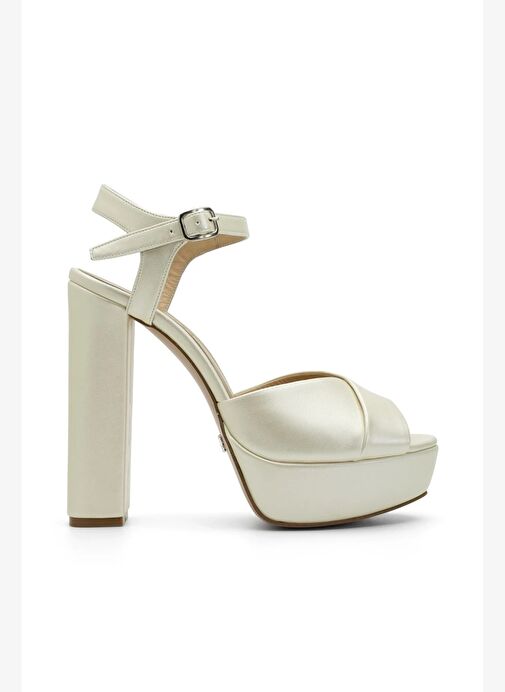 Carla Deri 14 Cm Platform Topuklu Ayakkabı - Görsel 2