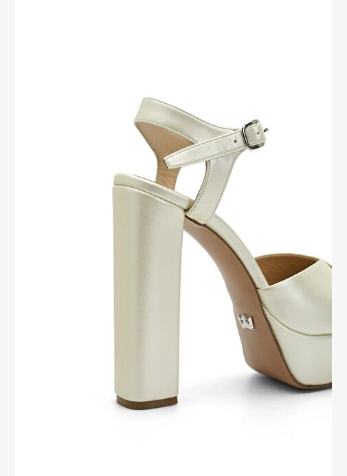 Carla Deri 14 Cm Platform Topuklu Ayakkabı - Görsel 5