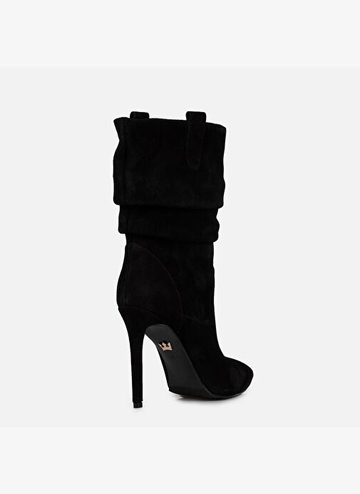 Caroline Süet 10 Cm Topuklu Bot - Görsel 4