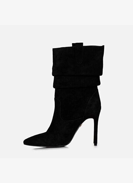 Caroline Süet 10 Cm Topuklu Bot - Görsel 5