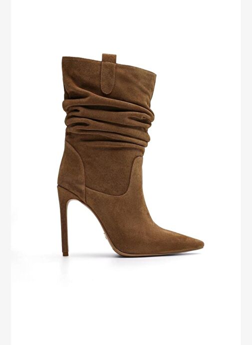 Caroline Süet 10 Cm Topuklu Bot - Görsel 2