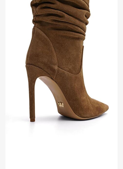 Caroline Süet 10 Cm Topuklu Bot - Görsel 5