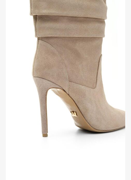 Caroline Süet 10 Cm Topuklu Bot - Görsel 5
