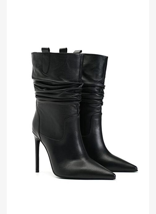 Caroline Deri 10 Cm Topuklu Bot - Görsel 3