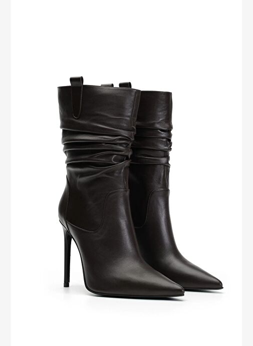 Caroline Deri 10 Cm Topuklu Bot - Görsel 3