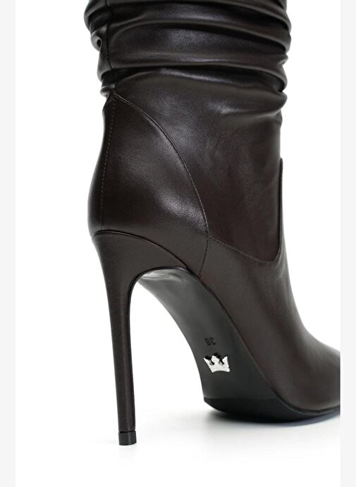 Caroline Deri 10 Cm Topuklu Bot - Görsel 4