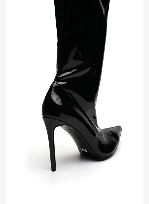 Catwalk Rugan 10 Cm Topuklu Çizme - Görsel 5