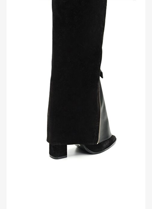 Chapman Süet 10 Cm Topuklu Çizme - Görsel 5
