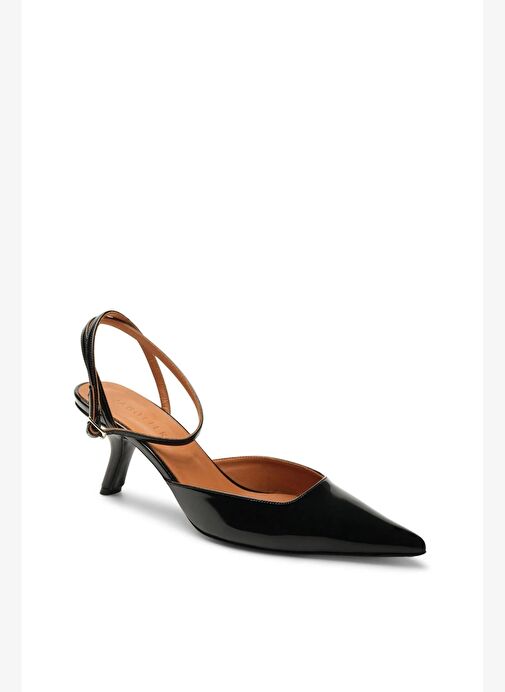 Charme Rugan 6 Cm Topuklu Ayakkabı - Görsel 3