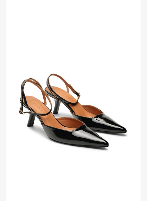 Charme Rugan 6 Cm Topuklu Ayakkabı - Görsel 4