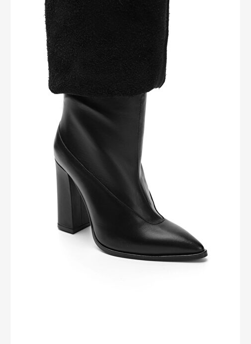 Chloe Deri 10 Cm Topuklu Çizme - Görsel 4