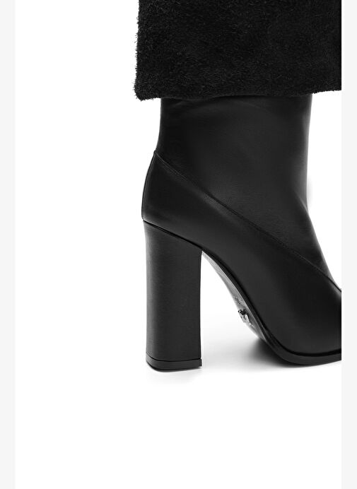 Chloe Deri 10 Cm Topuklu Çizme - Görsel 5