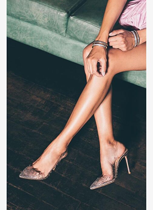 Clara Deri 10 Cm Stiletto - Görsel 6