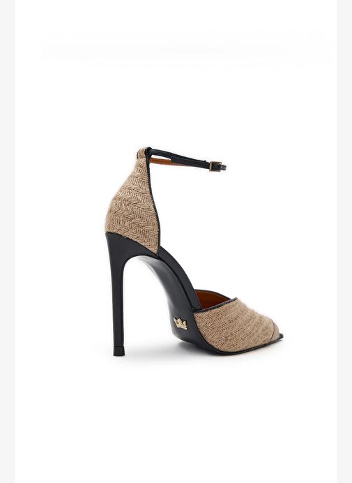 Cordoba Hasır 10 Cm Topuklu Ayakkabı - Görsel 5