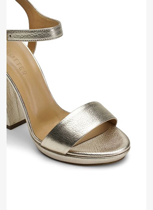 Daff Deri 13 Cm Platform Topuklu Ayakkabı - Görsel 4