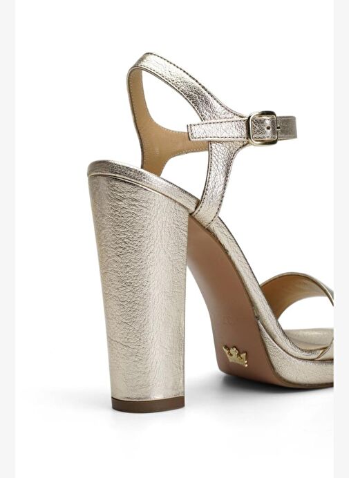 Daff Deri 13 Cm Platform Topuklu Ayakkabı - Görsel 5