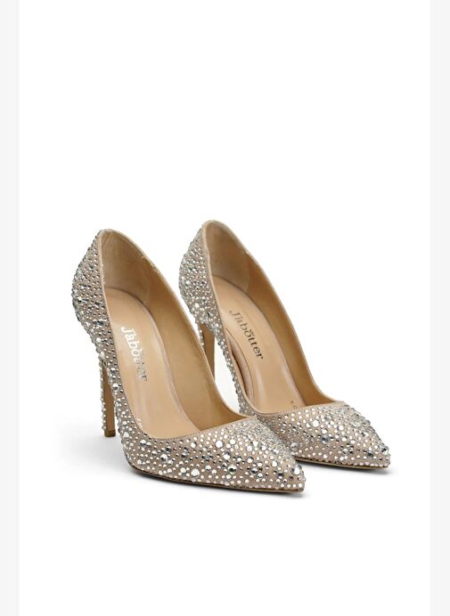 Delbin Süet 10 Cm Stiletto - Görsel 3