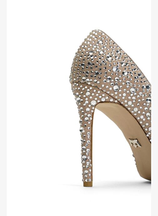 Delbin Süet 10 Cm Stiletto - Görsel 5