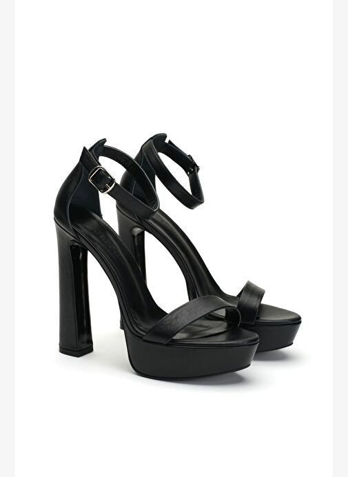 Desıre Deri 14 Cm Platform Topuklu Ayakkabı - Görsel 3