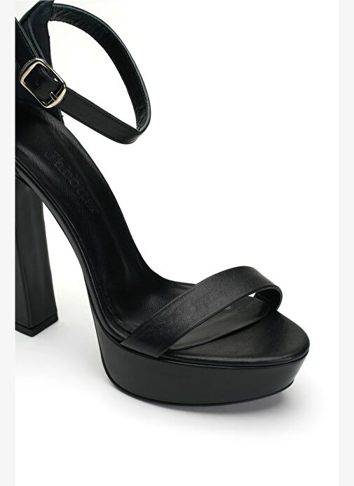 Desıre Deri 14 Cm Platform Topuklu Ayakkabı - Görsel 4