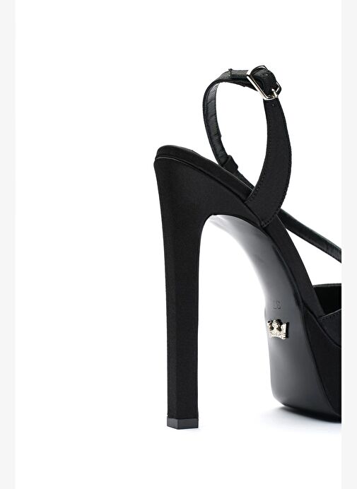 Eleanor Saten 14 Cm Platform Topuklu Ayakkabı - Görsel 5