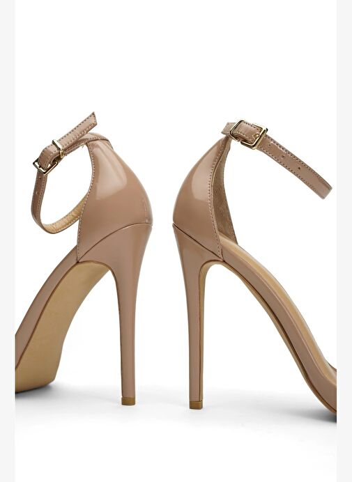 Elegant Rugan 12 Cm Topuklu Ayakkabı - Görsel 5