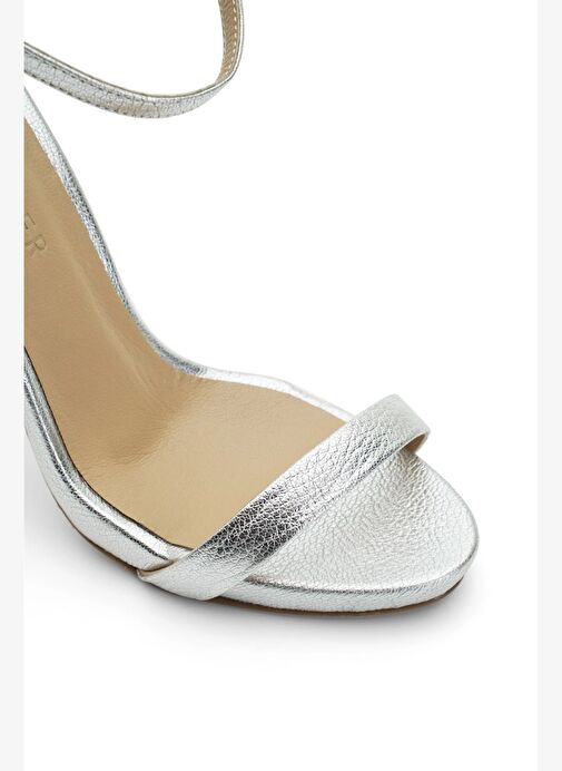 Elegant Deri 12 Cm Topuklu Ayakkabı - Görsel 4