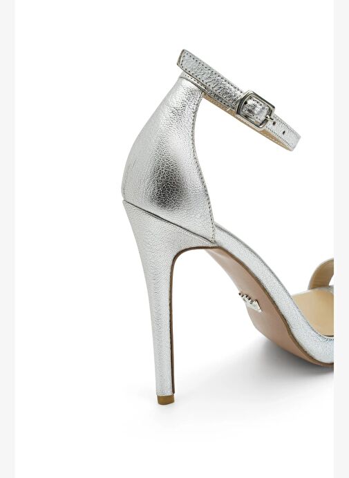 Elegant Deri 12 Cm Topuklu Ayakkabı - Görsel 5