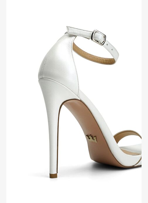 Elegant Deri 12 Cm Topuklu Ayakkabı - Görsel 5