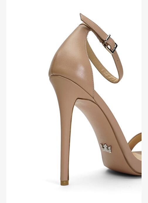 Elegant Deri 12 Cm Topuklu Ayakkabı - Görsel 5