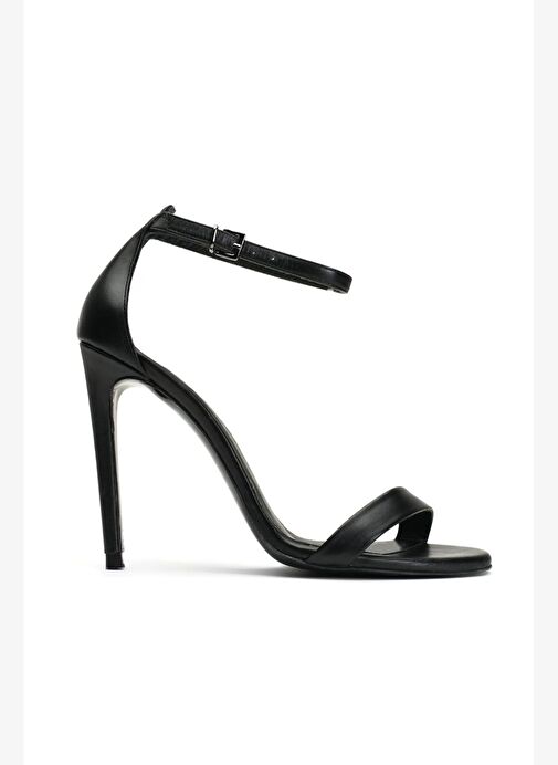 Elegant Mini Deri 10 Cm Topuklu Ayakkabı - Görsel 2