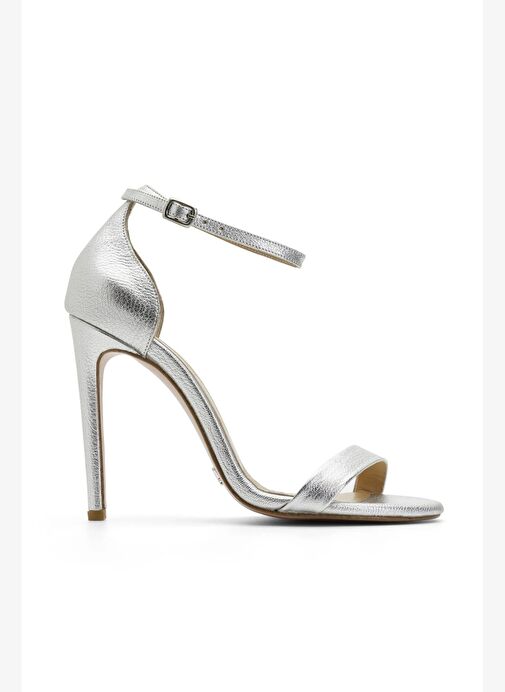 Elegant Mini Deri 10 Cm Topuklu Ayakkabı - Görsel 2