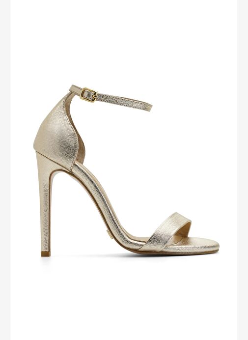 Elegant Mini Deri 10 Cm Topuklu Ayakkabı - Görsel 2