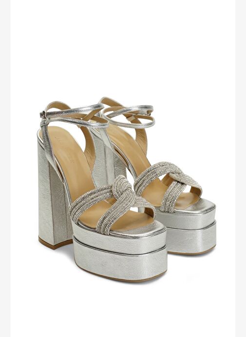 Elıot Deri 16 Cm Platform Topuklu Ayakkabı - Görsel 3