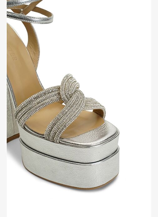 Elıot Deri 16 Cm Platform Topuklu Ayakkabı - Görsel 4