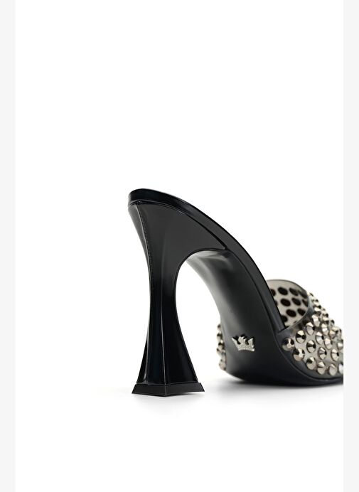 Fıora Rugan 10 Cm Topuklu Terlik - Görsel 3