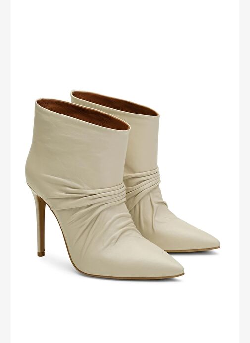 Freya Deri 10 Cm Topuklu Bot - Görsel 3