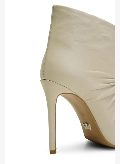 Freya Deri 10 Cm Topuklu Bot - Görsel 4