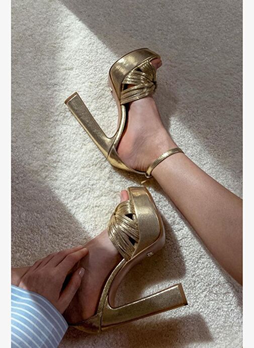 Gwen Biye 14 Cm Platform Topuklu Ayakkabı - Görsel 6