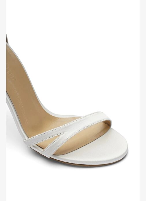 Janina Saten 10 Cm Topuklu Ayakkabı - Görsel 4