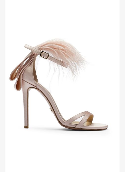 Janina Saten 10 Cm Topuklu Ayakkabı - Görsel 2