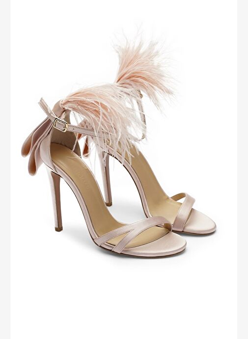 Janina Saten 10 Cm Topuklu Ayakkabı - Görsel 3