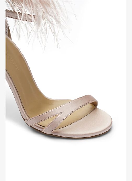 Janina Saten 10 Cm Topuklu Ayakkabı - Görsel 4