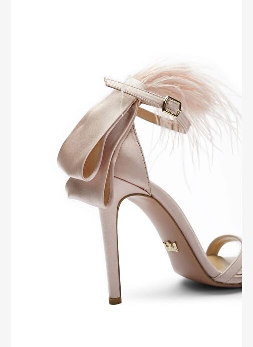 Janina Saten 10 Cm Topuklu Ayakkabı - Görsel 5