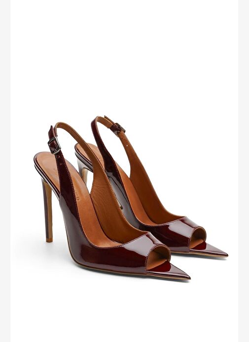 Jayla Rugan 10 Cm Topuklu Ayakkabı - Görsel 3