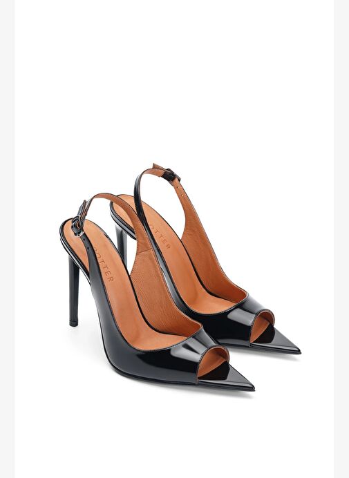 Jayla Rugan 10 Cm Topuklu Ayakkabı - Görsel 7